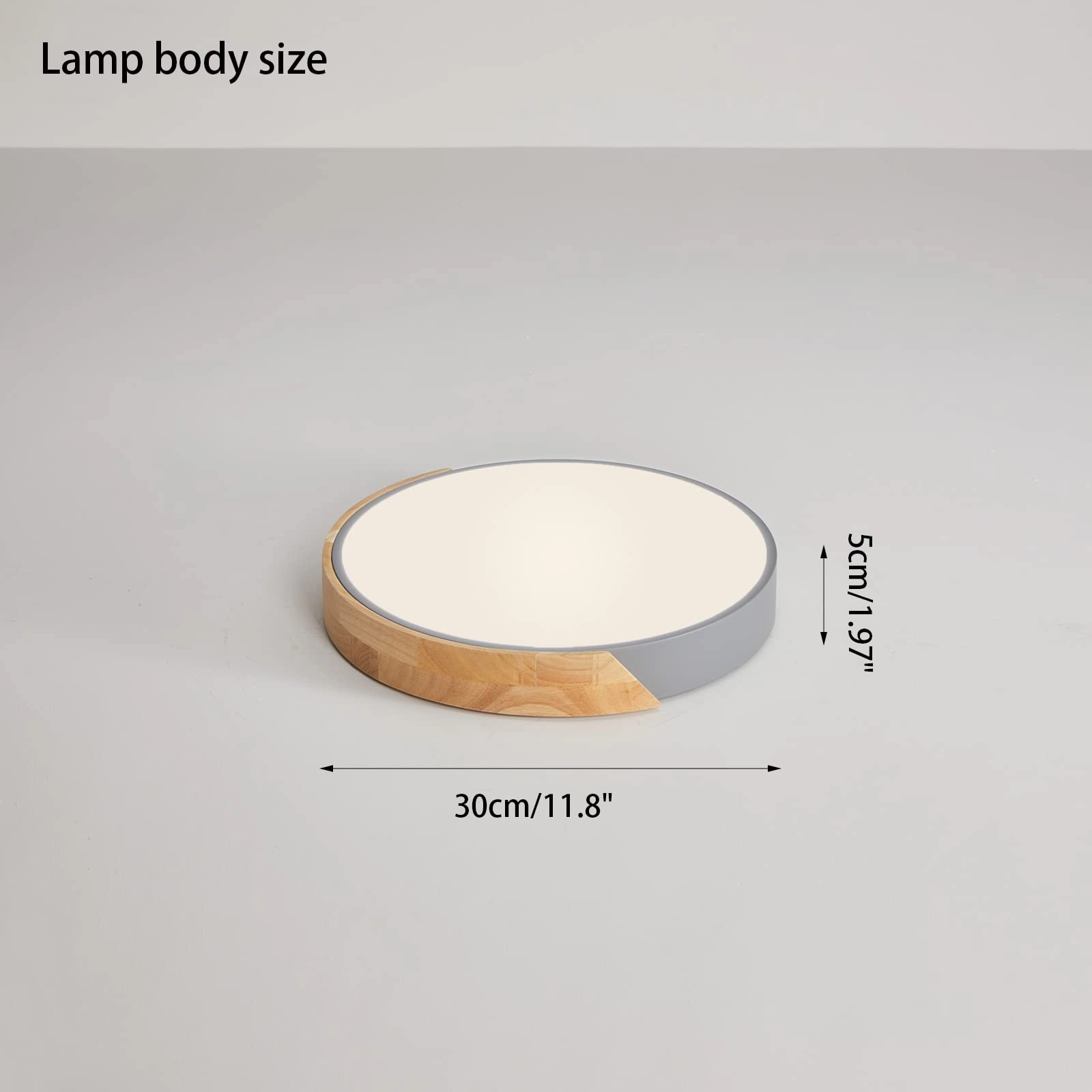 Flush Ceiling Light - 6000K 4000K 3000K Dimmable