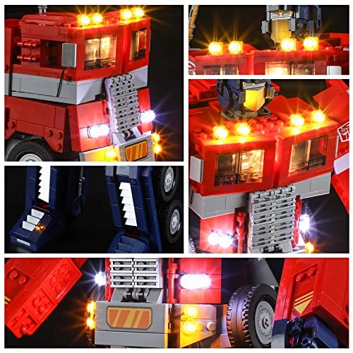 LED Light Kit for LEGO 10302 Optimus Prime