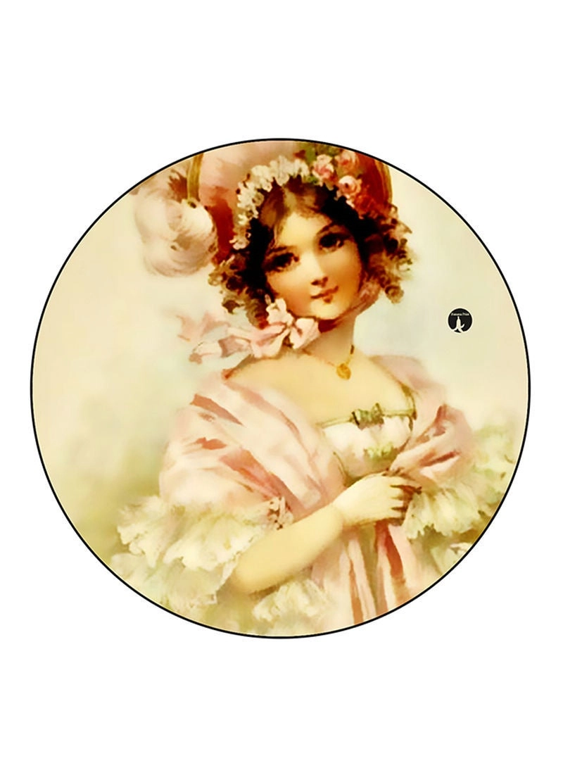 Woman Printed Mouse Pad