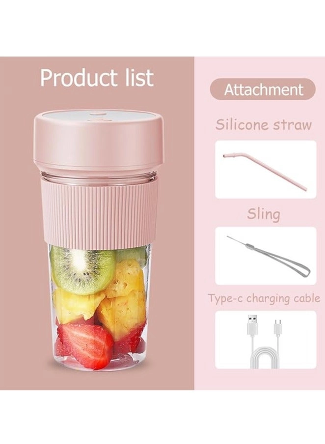 Mini Portable Blender - USB-C Charging BPA-Free Travel Lid