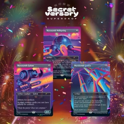 Secret Lair Mycosynthwave Non-Foil Edition - 3pcs