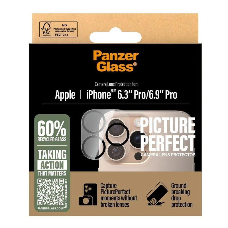 PicturePerfect Camera Lens Protector - iPhone 16 Pro/16 Pro Max