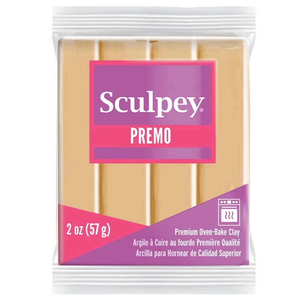 Sculpey Premo - Polymer OvenBake Clay 2 oz Ecru