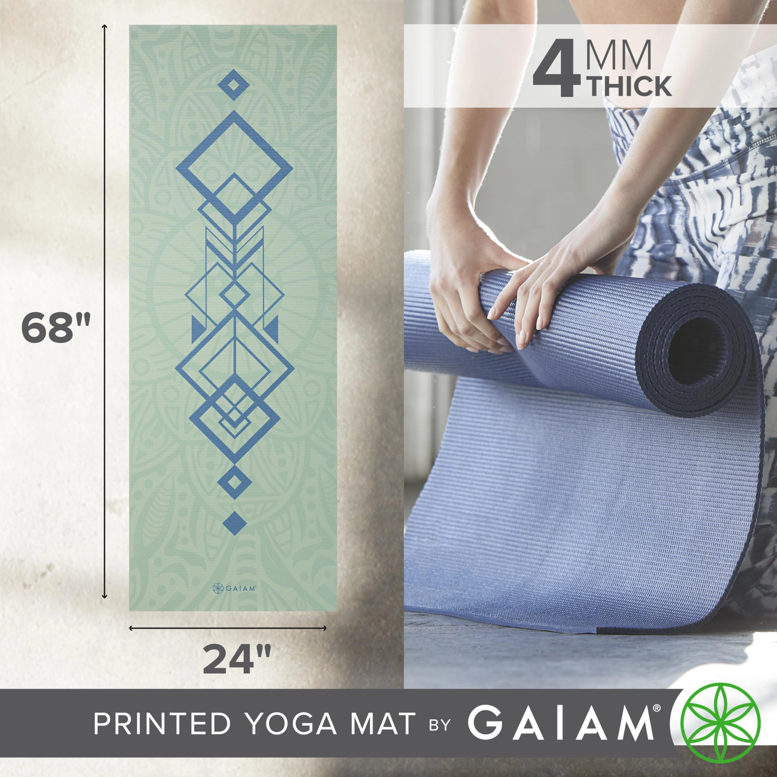 Print Yoga Mat - Other 4mm