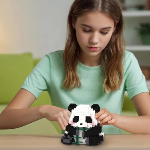 Panda Mini Building Blocks - 504 pcs/606 pcs