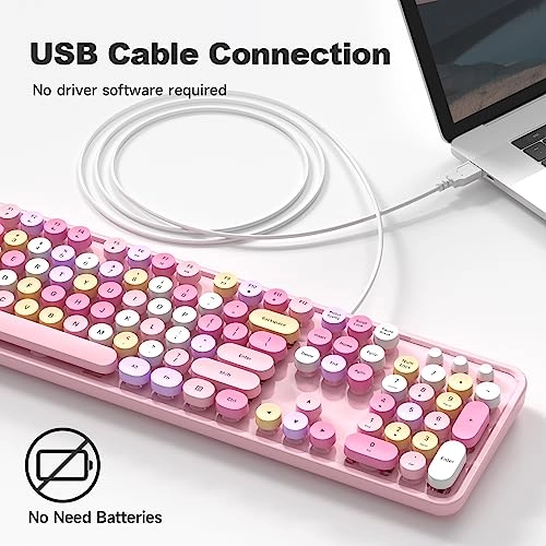 Large Print Backlit Keyboard - Wired