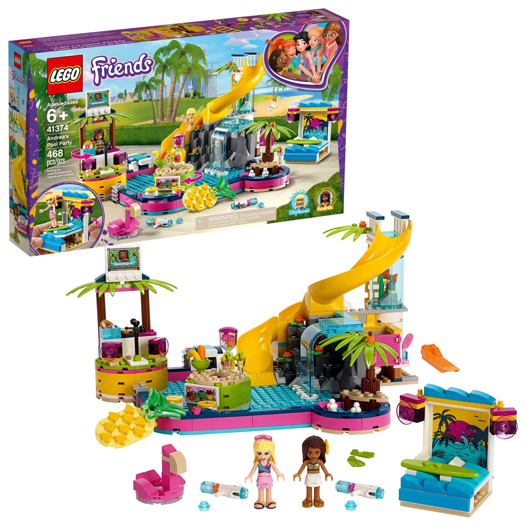 LEGO Friends Andrea's Pool Party (41374)