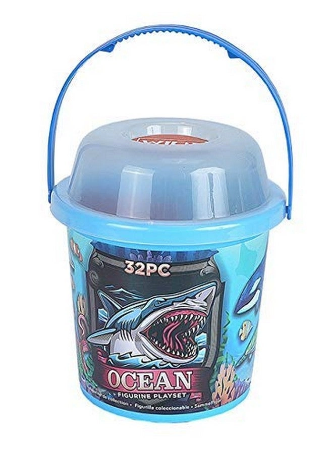 Aquatic Animals Toy Figures 32 pcs