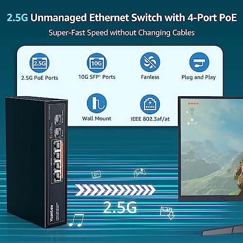 6 Port | 4x2.5G +2x10G SFP 6-ports