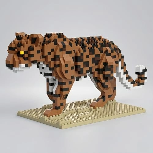 Leopard Microblocks - 930 pcs