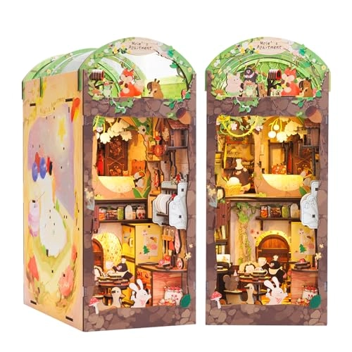 Book Nook Kit - DIY 3D Wooden Puzzle