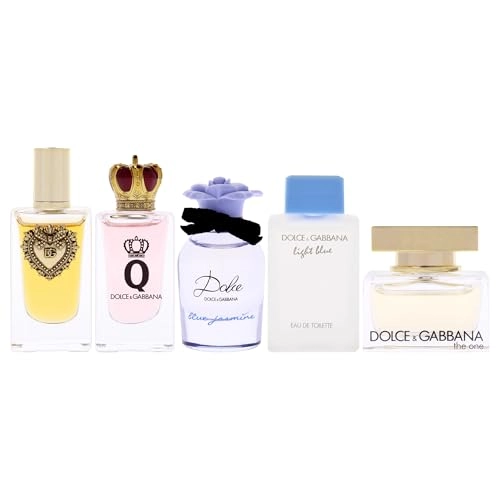 Devotion - 5ml + Q - 5ml + Blue Jasmine - 5ml + The One - 5ml + Light Blue - 4.5ml