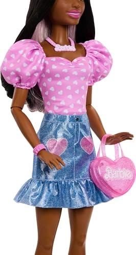 Barbie Fashion Doll - 28-in Dark Brown Hair Ages 3+