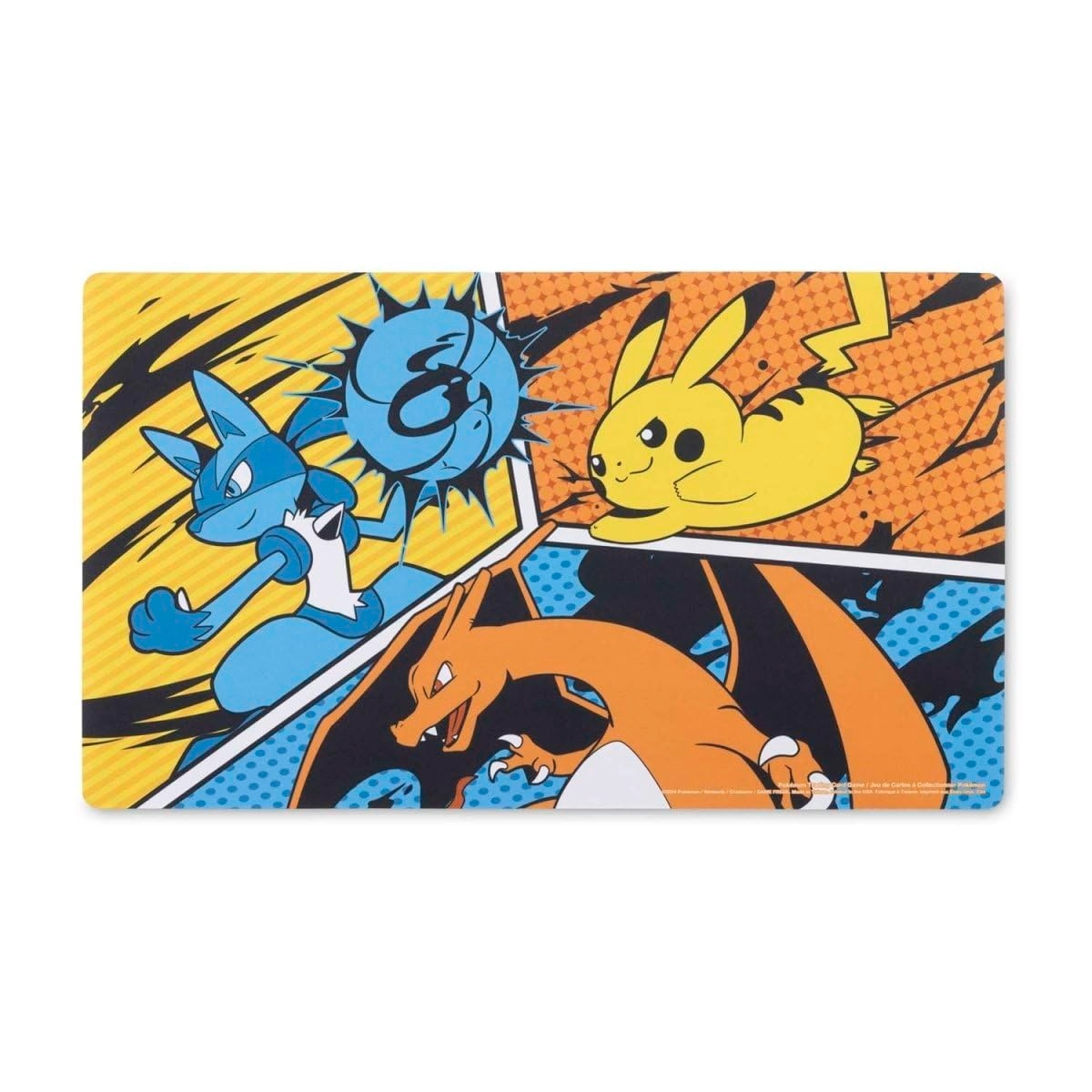 The Pokémon Company International, Inc. Battle Start Playmat - 24 x 14 x 0.1 inches neoprene