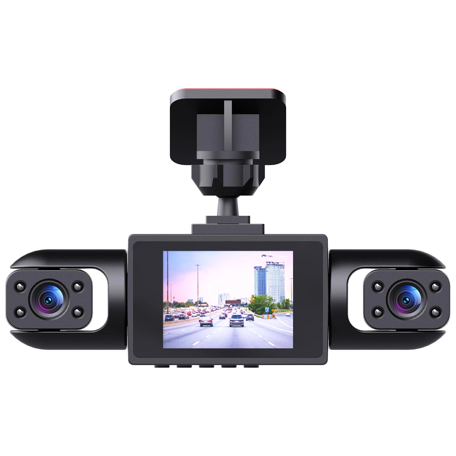 Introti 4 Channel Car Dash Camera - 1080P