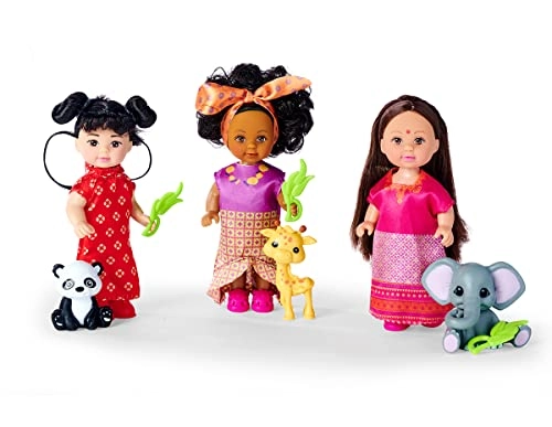 Evi Love Animal World Doll - 12 cm Girl Ages 3+