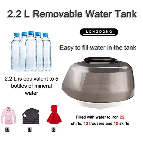 Garment Steamer - 2000W 2.2L 45S Fast Heating