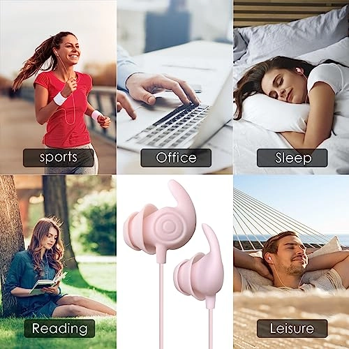 Sleep Earbuds - 3.5MM Wired Soft Silicone