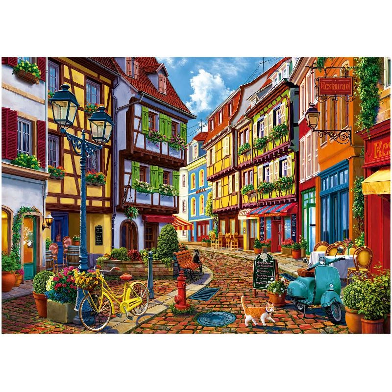 Bright Street Puzzle (2000) - 2000 pcs