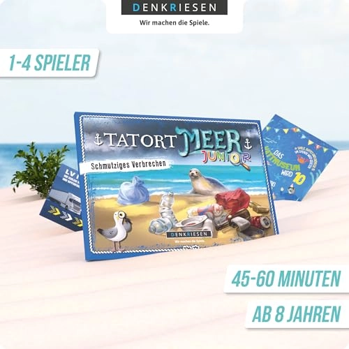 Crime Scene Sea Junior: Dirty Crime - Detective Game (German)