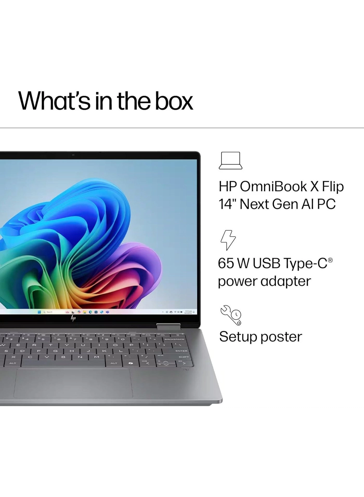 OmniBook X Flip - 14 in 4 TB 24 GB AMD Ryzen AI 7