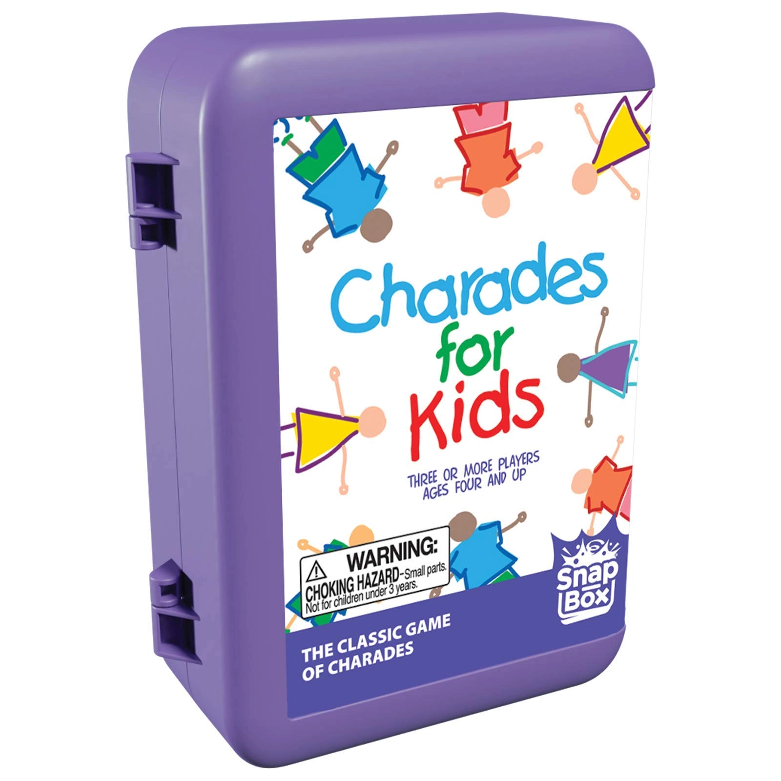Pressman Charades for Kids Snap Box - English 4 years and up