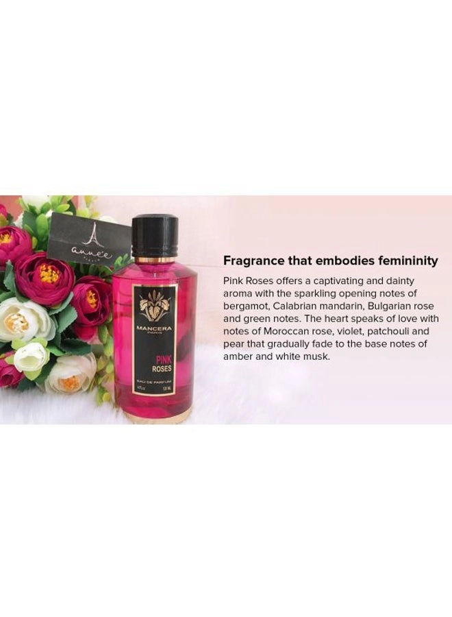 Pink Roses Eau de Parfum - 120ml