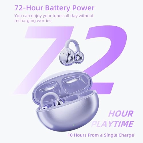 Clip-On Open Ear Wireless Earbud