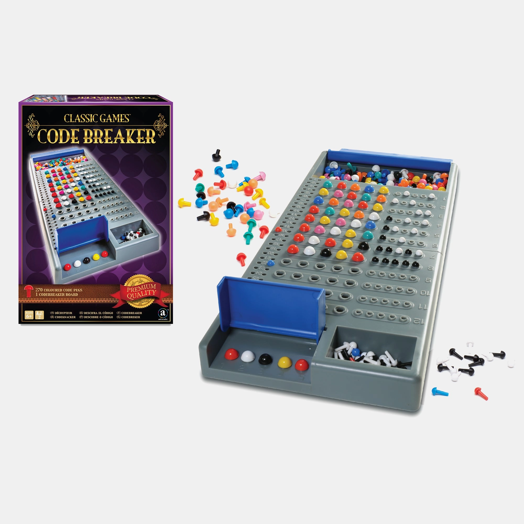 Classic Games Code Breaker - Board Games 6+