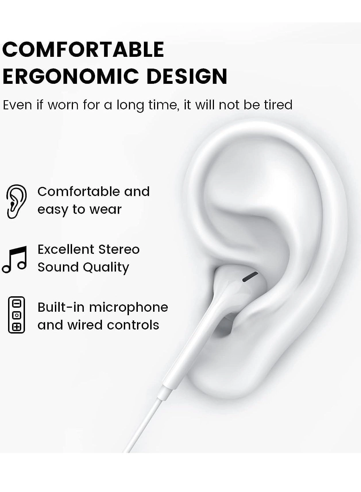Type-C Earphones Wired Earphone