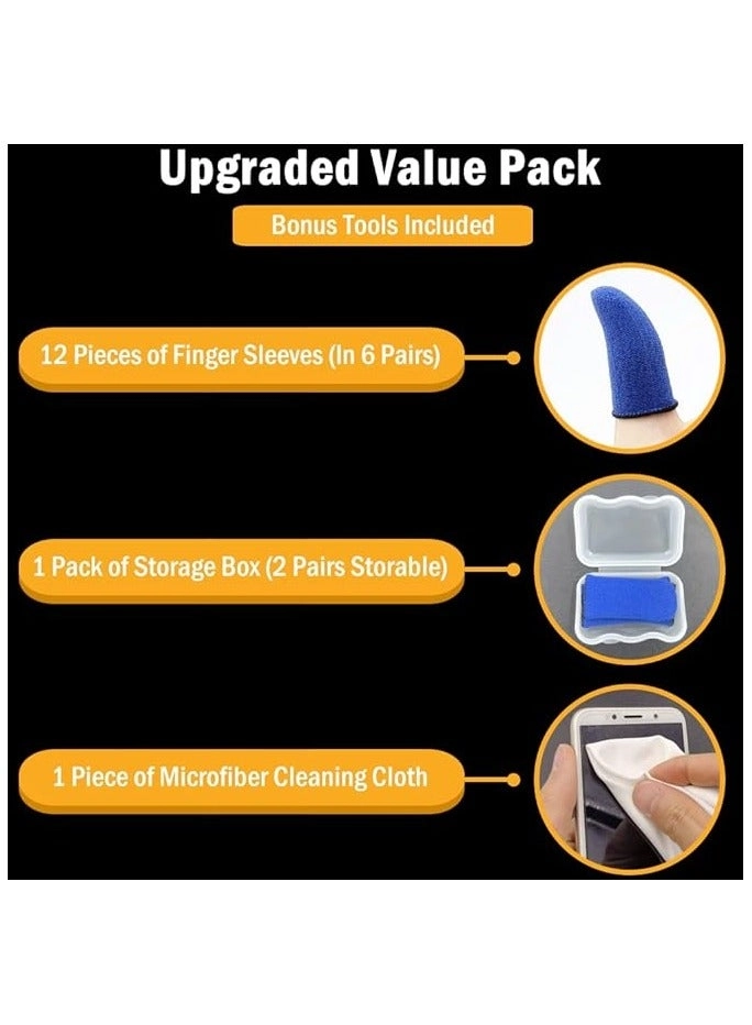 Gaming Finger Sleeves - Call of Duty, COD, PUBG, League of Legend, Rules of Survival, Knives Out