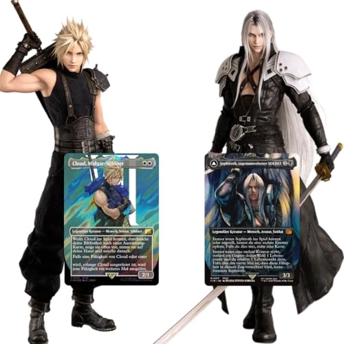 Magic The Gathering - Final Fantasy Starter Kit - 2 x 60 Card Decks Deck Boxes Guide & Arena Codes (German)