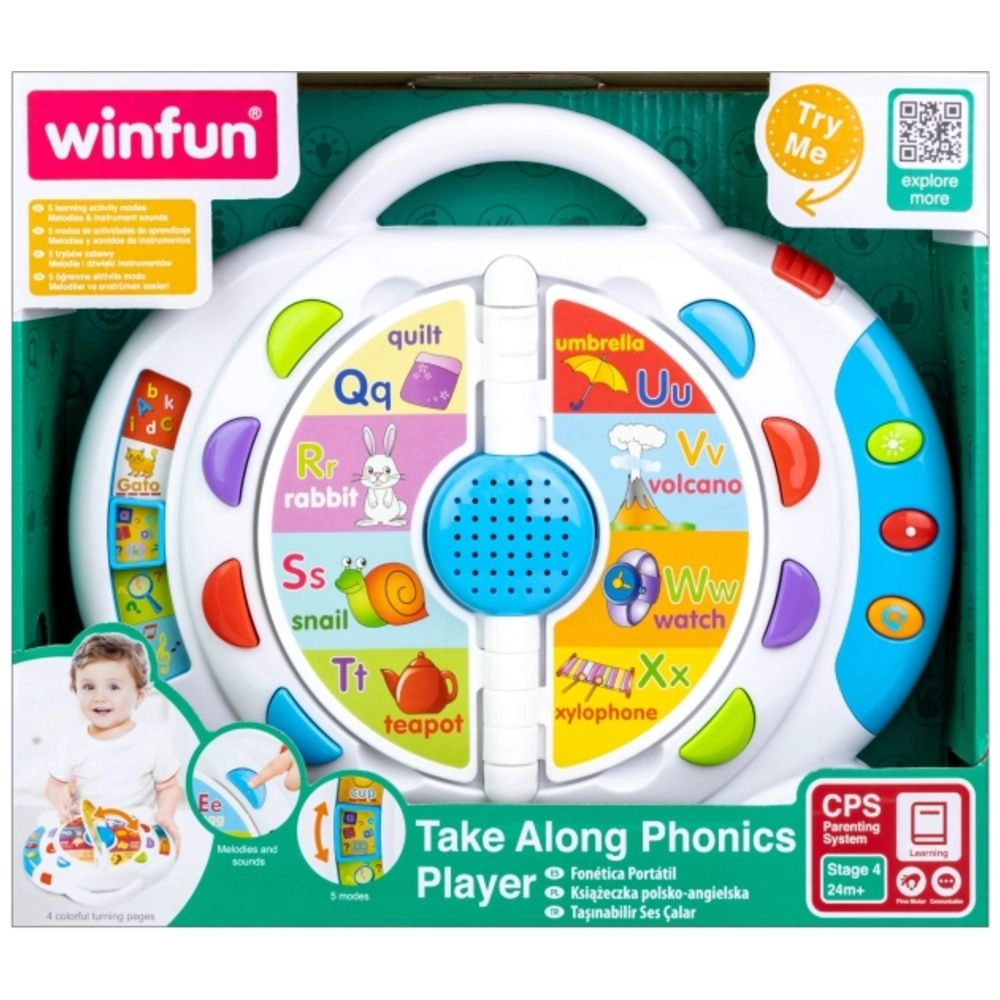 Take Along Phonics Player - Suitable for 2 years and above