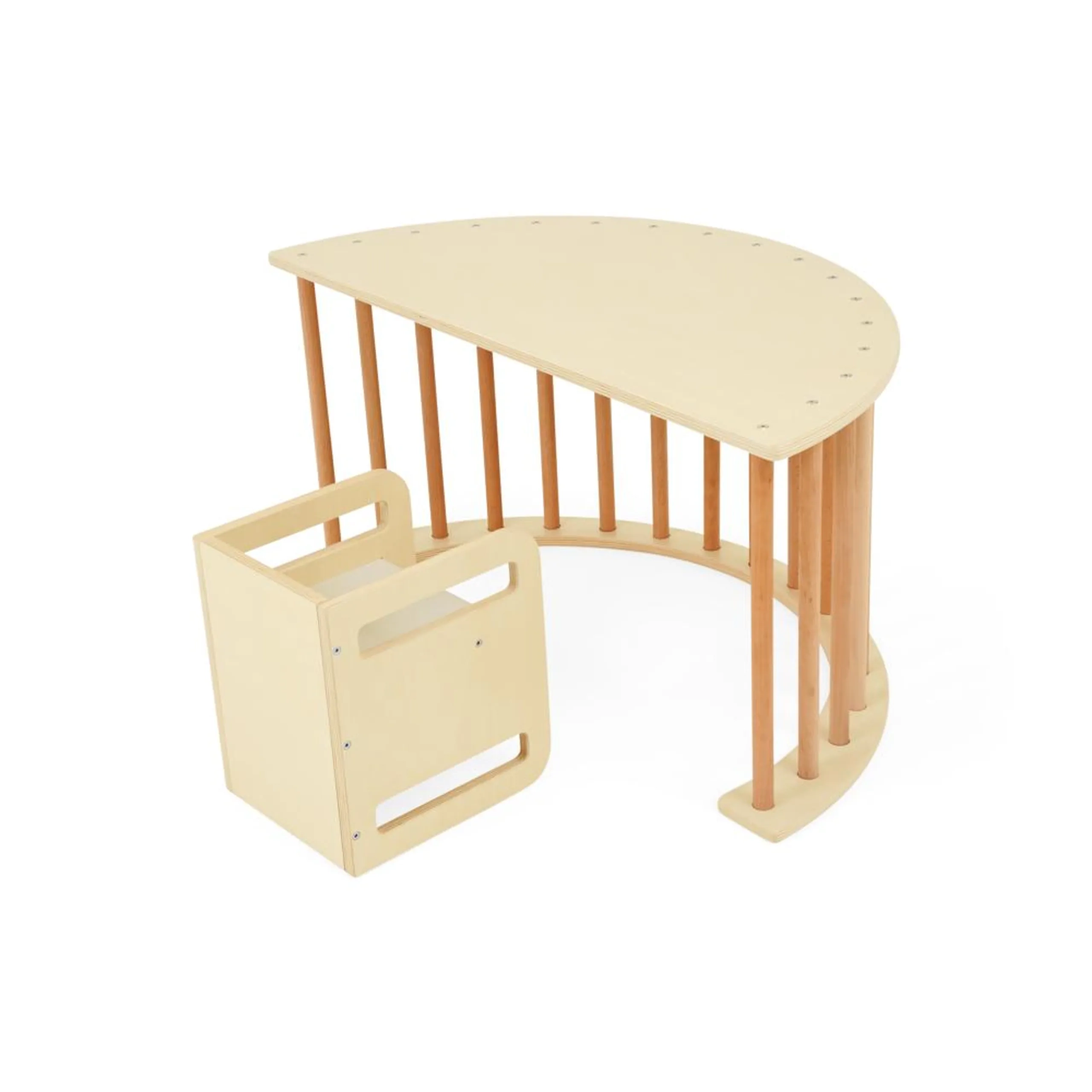 3-In-1 Wooden Climbing Arch - 6 months