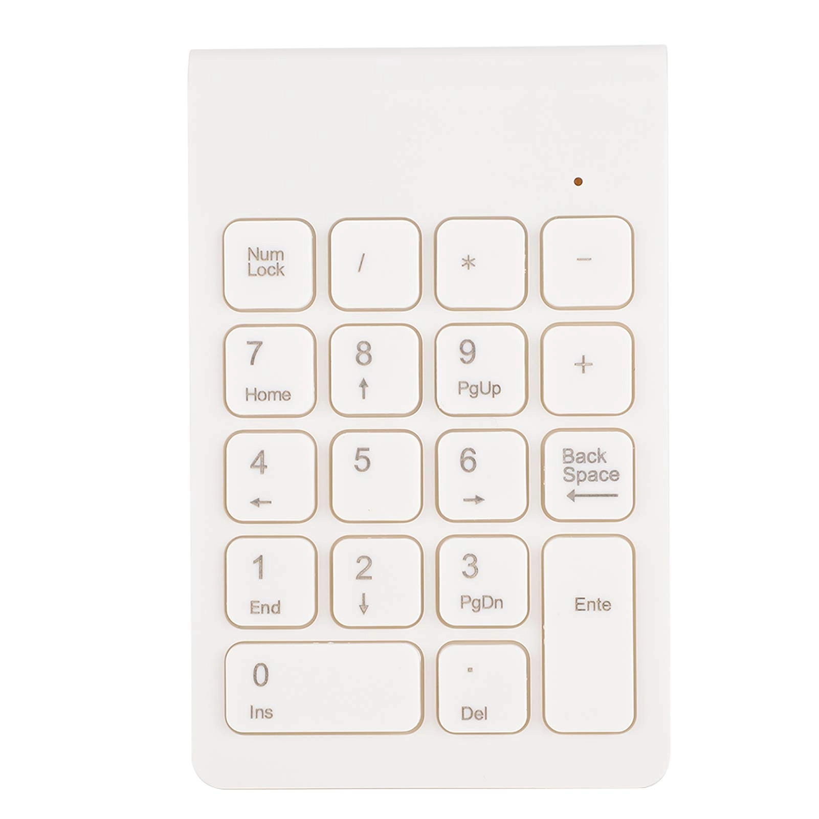 Wireless Numeric Keypad - 2.4G USB Black