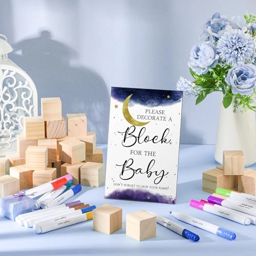 Baby Shower Games Sign - 75 Pcs