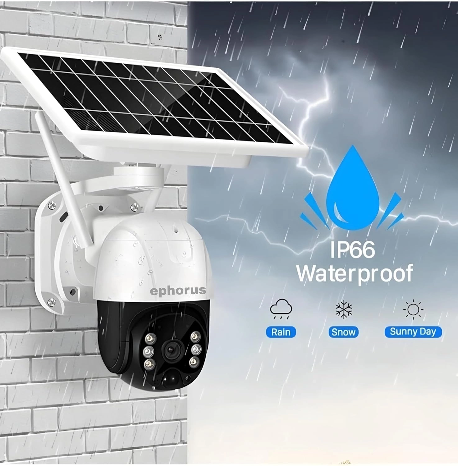 Solar 5Mp 4G Pan Tilt Zoom CCTV Camera