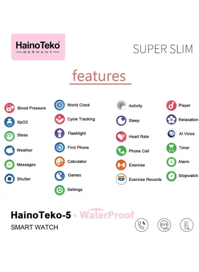 Waterproof Smart Watch