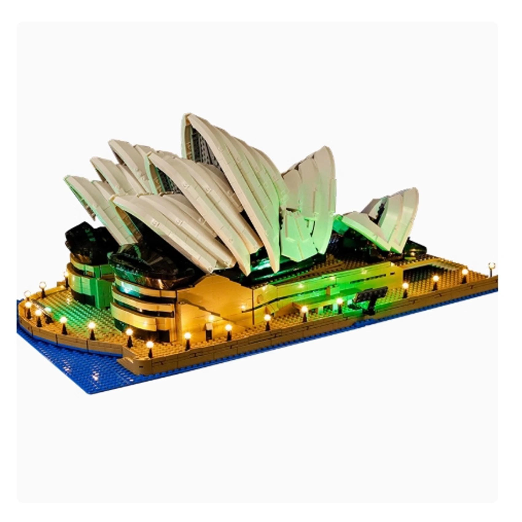 FEIFANBOYANG LED Light kit - Polypropylene (PP) for LEGO Sydney Opera House 10234