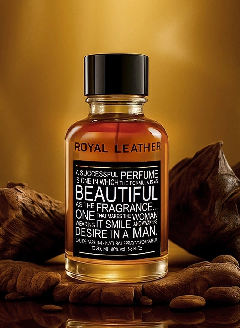 Royal Leather Eau de Parfum 200ml