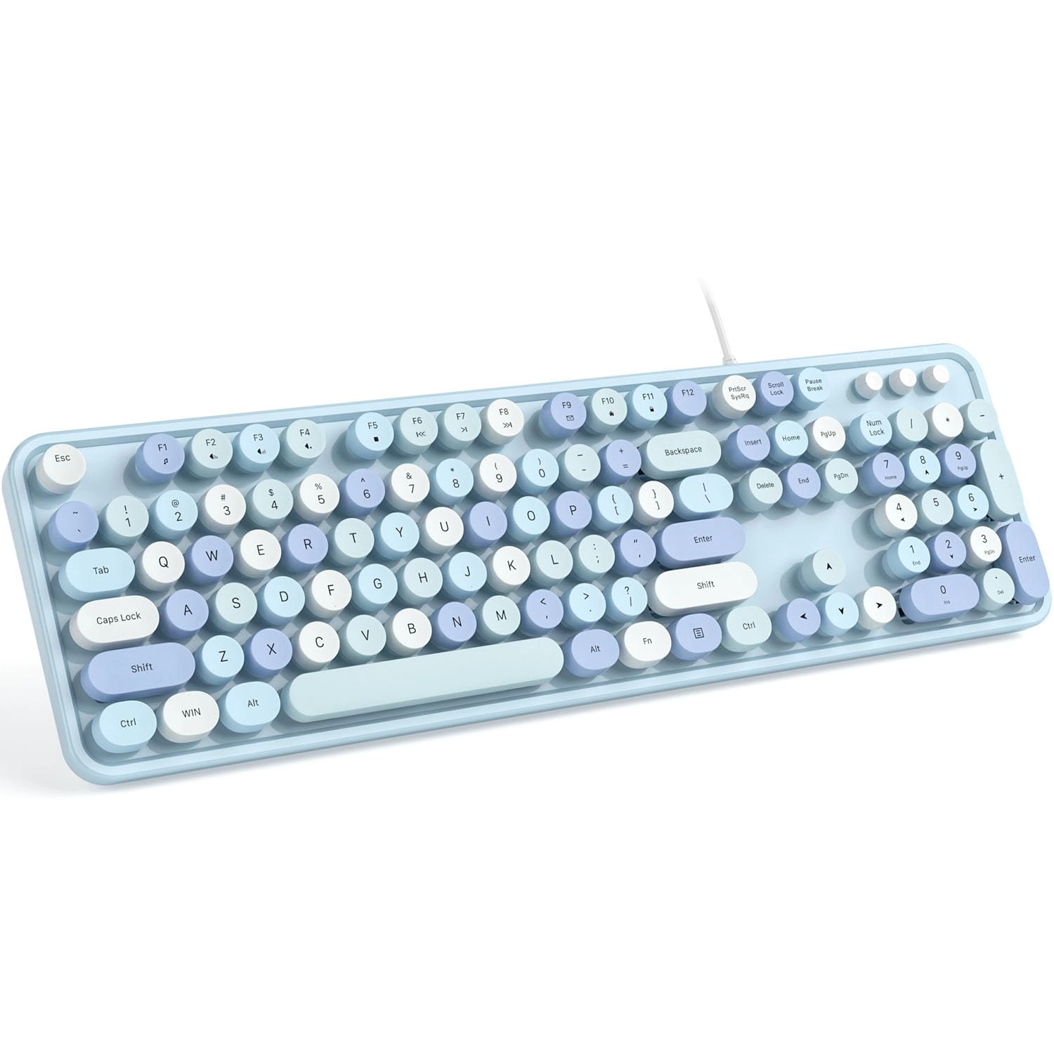 Meidosa Retro Typewriter Keyboard - US Wired