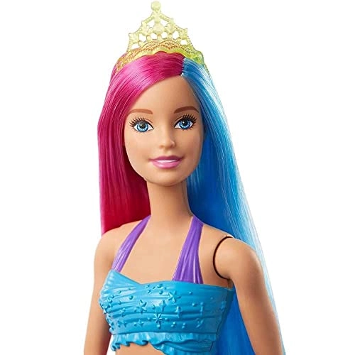 Barbie Dreamtopia Mermaid Doll - Pink And Purple Hair Ages 3+