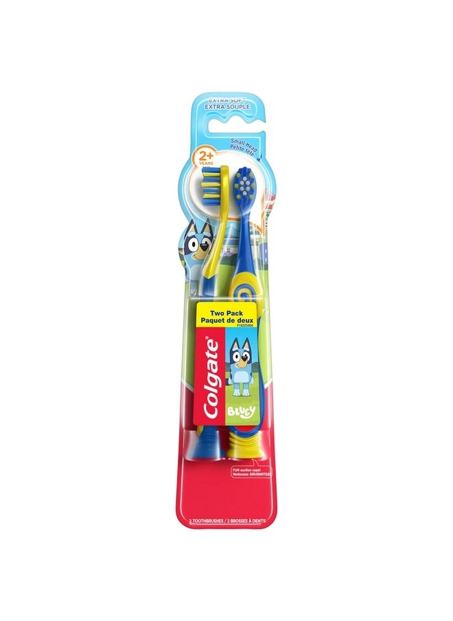 Bluey Toothbrush - Extra Soft 2-Piece Pack
