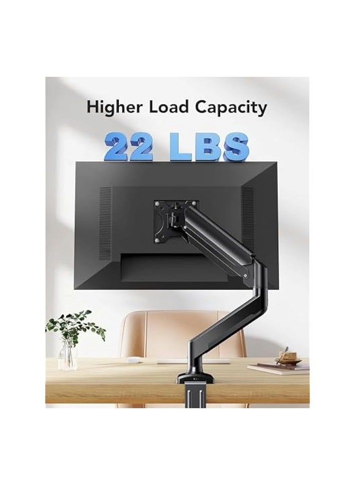 Monitor Mount Arm - Single 20 to 32 inches 75x75mm and 100x100mm