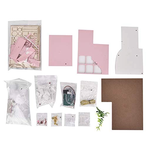 DIY Miniature Dollhouse Kit - Pink Girl Motif