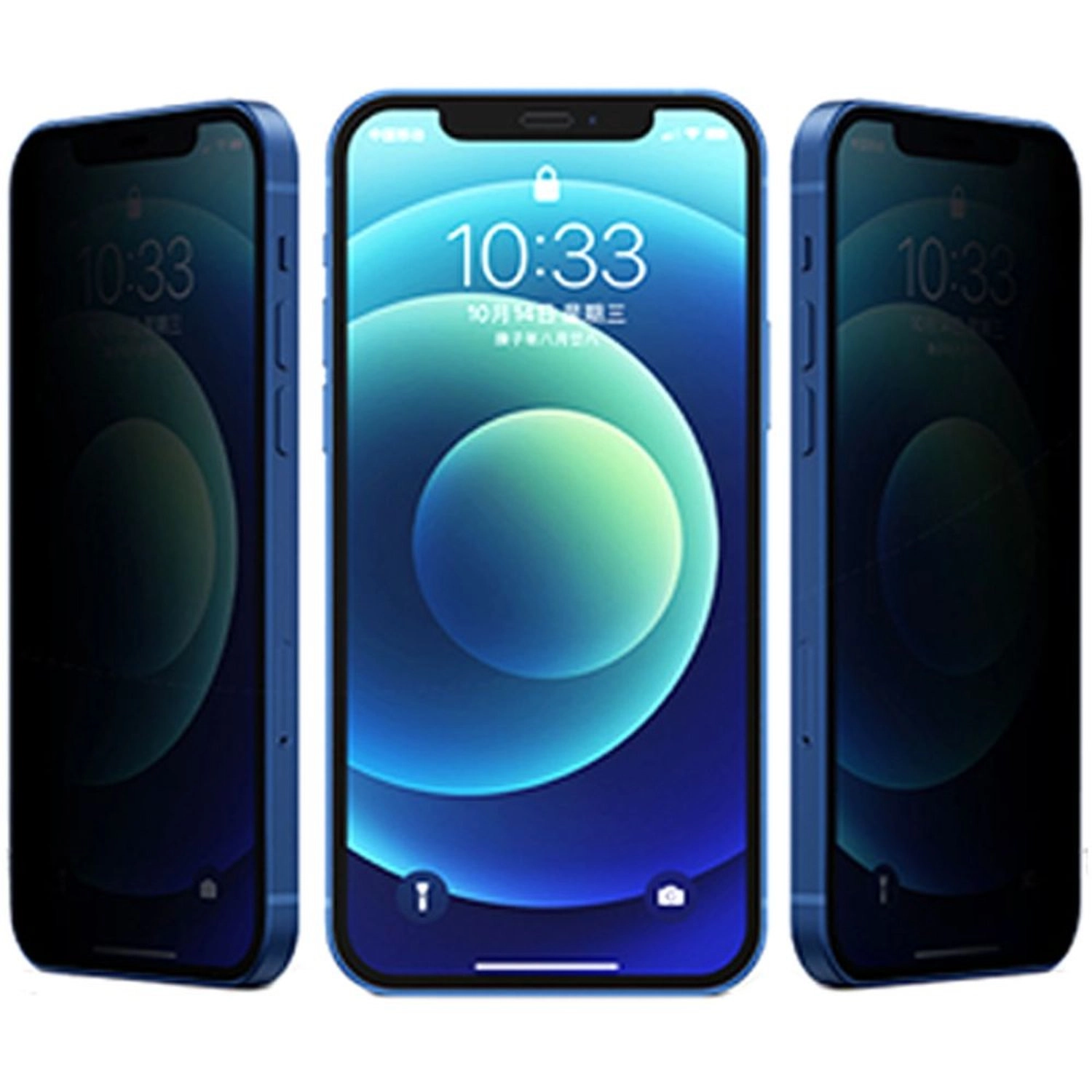 Privacy Screen Protector iPhone 13 Pro - 6.1 Inch 9H