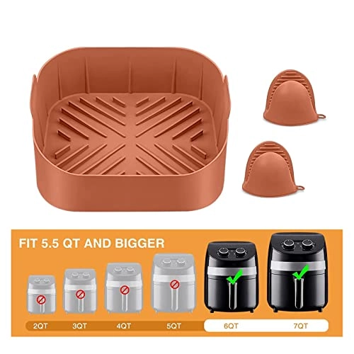 Air fryer silicone pan - Silicone 1 piece(s)