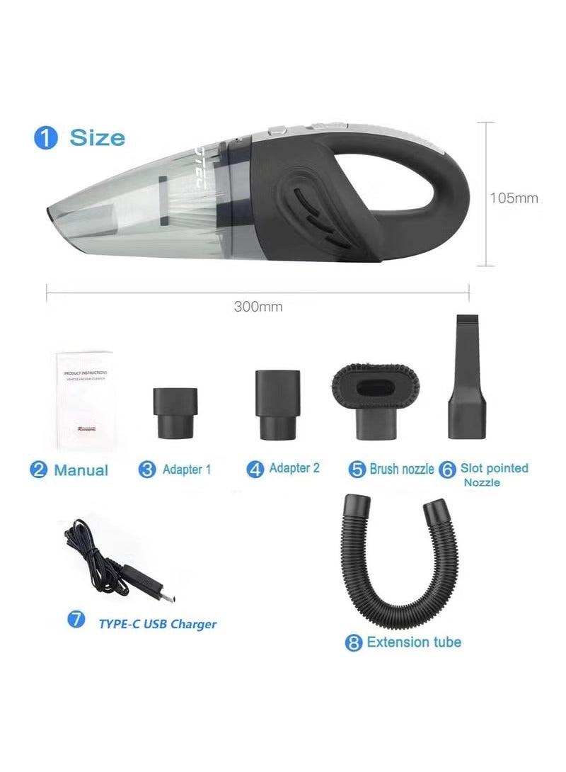 Handheld Vacuum - 3600mAh