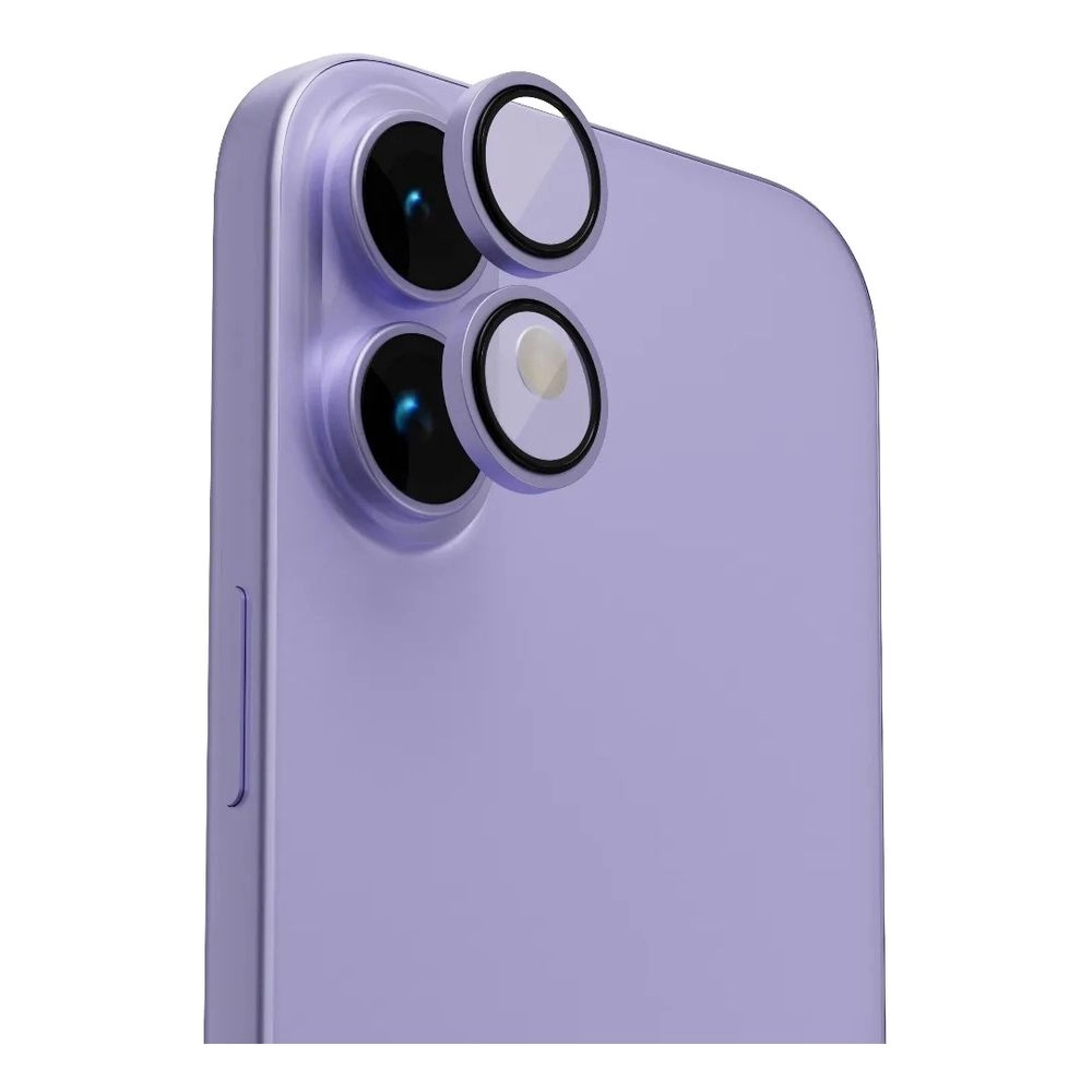 LEVELO LucentDuo Lens Protector - iPhone 17 99% Transmittance PURPLE