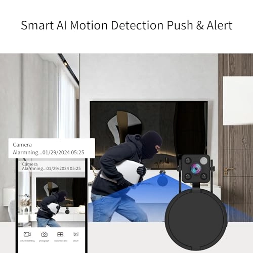 Mini Security Camera - 1080p 15-20 frames per second